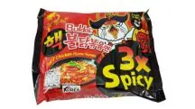O macarrão instantâneo da empresa coreana Samyang | Foto: Divulgação/Samyang