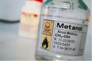 Paraíba - Frasco de Metanol | Foto: Reprodução/Redes sociais