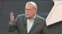 Foto do apresentador Milton Neves