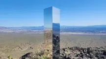 monólito em nevada