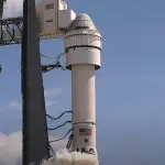 Nave da Boeing minutos antes do lançamento ser cancelado