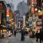 Foto das ruas do Japão