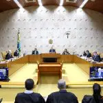 Plenário do STF durante sessão