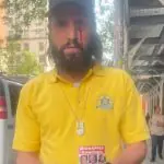 Um homem judeu foi agredido fisicamente por um militante pró-Palestina | Foto: reprodução/Twitter/X