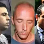 saidinha. Da esquerda para a direita: Lindemberga Alves, Cristian Cravinhos e Gil Rugai | Foto: Reprodução