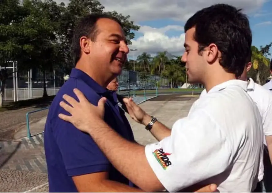 Sérgio Cabral e seu filho, Marco Antônio | Foto: Reprodução/Redes sociais
