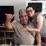 Quando recebeu o nome do pai na lista de mortos, Daniela conta que foi direto para o Instituto Geral de Perícias, em Porto Alegre | Foto: Reprodução/Arquivo pessoal
