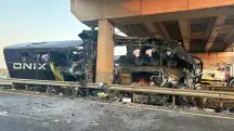 Acidente de ônibus em Itapetininga
