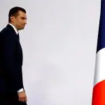 Jordan Bardella, prestes a discursar depois do resultado do primeiro turno das eleições parlamentares da França - 30/6/2027 | Foto: Sarah Meyssonnier/Reuters