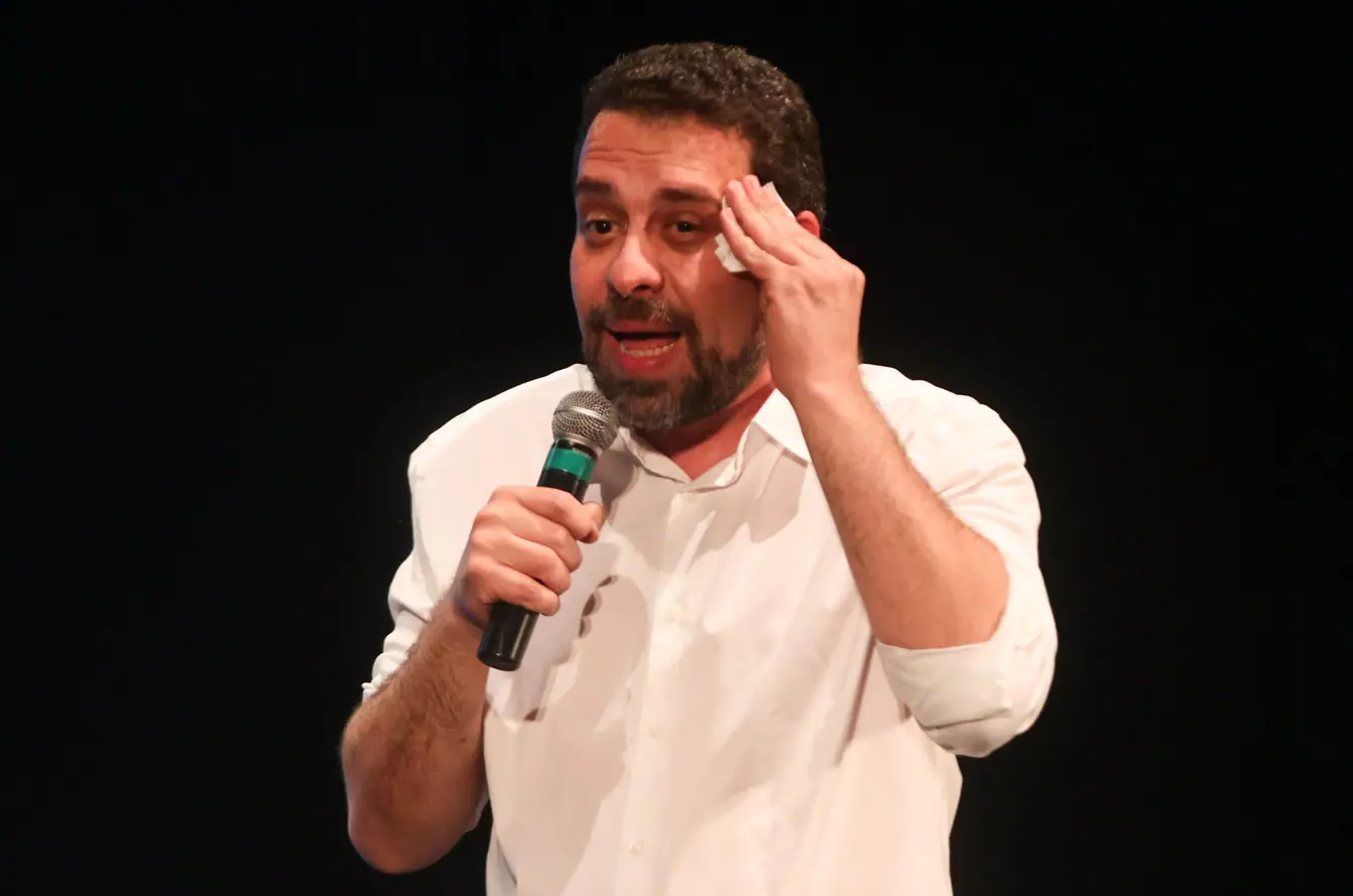 Guilherme Boulos (Psol), em encontro com prefeitos e lideranças globais, realizado no Novotel Jaraguá, em São Paulo - 28/6/2024 | Foto: Yuri Murakami/FotoArena/Estadão Conteúdo
