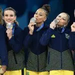 Brasil é bronze na ginástica por equipes