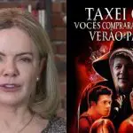 Gleisi e meme do Haddad