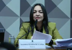 Eliziane Gama Melo é jornalista e política brasileira, filiada ao Partido Social Democrático (PSD) | Foto: Lula Marques/Agência Brasil