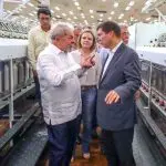 Presidente Lula e o presidente da Fiesp, em 2017