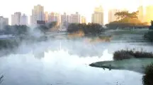 Frente fria atinge Curitiba