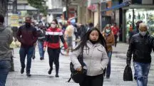 Frente fria atinge a cidade de São Paulo