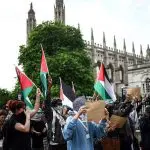 Manifestações anti-Israel nos EUA