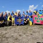 Imagem dos 95 prisioneiros ucranianos liberados pela Rússia