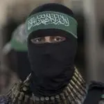 Imagem de soldado terrorista do Hamas