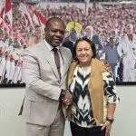 Governadora do Rio Grande do Norte, ao lado de ministro do governo Lula