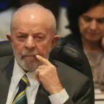 O presidente Lula, em cerimônia de pré-lançamento da Aliança Global contra a Fome e a Pobreza, realizada na sede da ONG Ação da Cidadania, no bairro de Santo Cristo, na região central do Rio de Janeiro - 24/7/2024 | Foto: Pedro Kirilos/Estadão Conteúdo