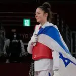 A atleta israelense de taekwondo Avishag Semberg vai participar dos Jogos Olímpicos de Paris 2024 | Foto: Reprodução/Redes sociais