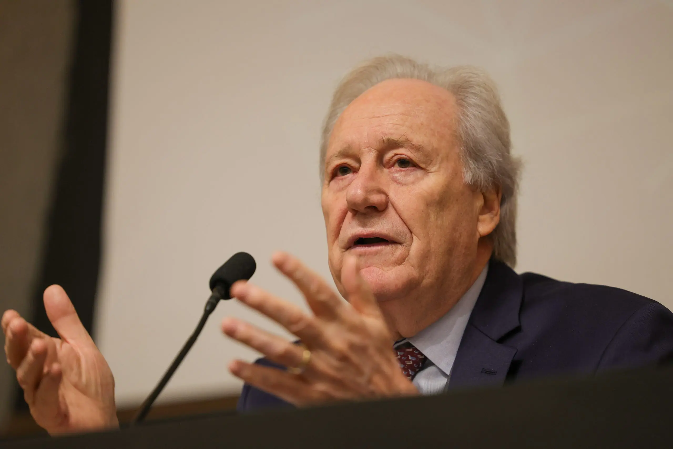 Ricardo Lewandowski também destacou o interesse do governo brasileiro em intensificar o intercâmbio de informações com Portugal para combater o tráfico de drogas, armas e pessoas