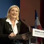Marine Le Pen, líder da direita na França