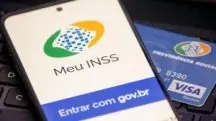 Imagem da interface do aplicativo Meu INSS