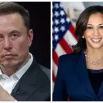 Elon Musk também criticou Kamala Harris por ela ter dito que os Estados Unidos vão lutar por ‘mais democracia na Venezuela’ | Foto: Reprodução/Twitter/X