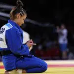 'Estou muito feliz por ter oportunidade de lutar um Jogos Olímpicos', disse Natasha Ferreira. 'Espero que não seja o único.' | Foto: Miriam Jeske/COB