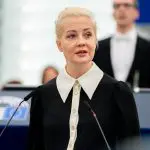 Yulia Navalnaya: 'Se você quer derrotar Putin, lute contra sua gangue criminosa' | Foto: Divulgação/Parlamento Europeu