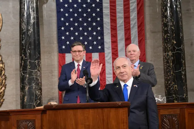 Netanyahu discurso Câmara EUA