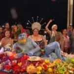 Encenação de drag queens do quadro Última Ceia