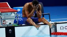Cachorrão reage depois de ficar sem medalha - 27/7/2024 | Ueslei Marcelino/Reuters