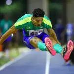 O atleta, nascido em Matupá, Mato Grosso, tem 30 anos e já competiu nos Jogos de Tóquio 2020 | Foto: Wagner Carmo/CBAt