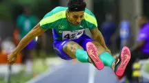 O atleta, nascido em Matupá, Mato Grosso, tem 30 anos e já competiu nos Jogos de Tóquio 2020 | Foto: Wagner Carmo/CBAt