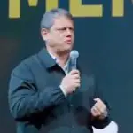 Tarcísio também afirmou que busca replicar os projetos de Bolsonaro no Estado de São Paulo