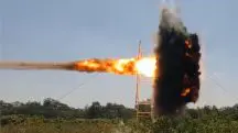 Teste do Exército brasileiro com míssil anticarro