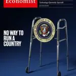 Capa da revista The Economist sobre Joe Biden