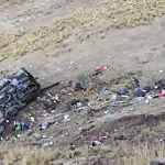 acidente no andes, peru