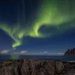Aurora boreal é acentuada por tempestade solar