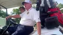 Em vídeo, Donald Trump fez duras críticas ao presidente dos Estados Unidos, Joe Biden | Foto: Reprodução/Daily Beast