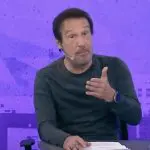 Emílio Surita durante apresentação do programa Pânico, na rede Jovem Pan