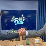 Foto do podcast Flow entrevistando Lula