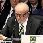 Lula durante cúpula do Mercosul