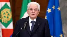 Presidente da Itália, Sergio Mattarella, chega ao Brasil
