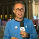 Foto do jornalista Marcelo Barreto, do SporTV