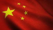 Bandeira da China, país controlado pelo Partido Comunista há décadas