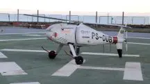 Petrobras faz voo pioneiro com aeronave sem piloto para plataforma em alto-mar